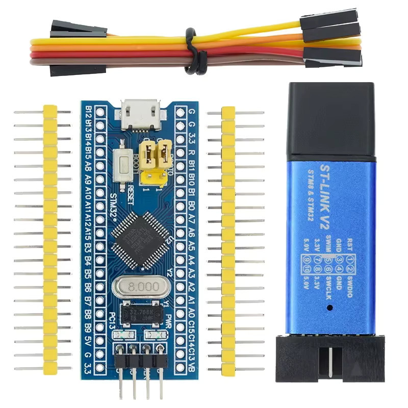 ST-Link V2 Mini Programmierer und Simulator für STM8 und STM32 mit Abdeckung - Bild 2