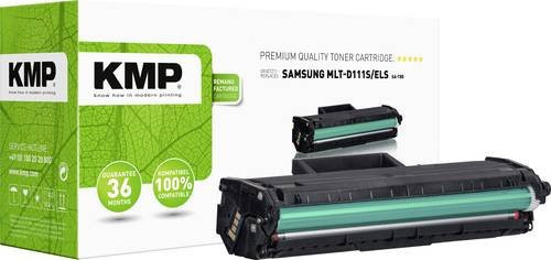 KMP Tonerkassette kompatibel mit Samsung MLT-D111S in Schwarz mit 1000 Seiten Reichweite - Bild 1