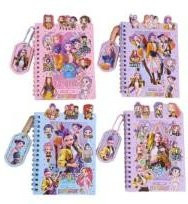 Demon Hunter Girls K-POP Stickerbuch mit Dreifach-Spiralbindung für DIY-Dekorationen, Mehrfarbig - Bild 1