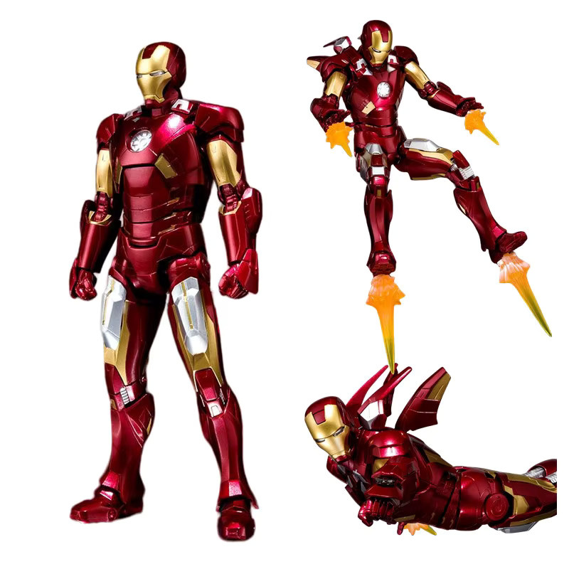 ZDTDS Marvel Iron Man MK85 MK50 MK20 MK5 MK7 Actionfigur Modell - Bild 2
