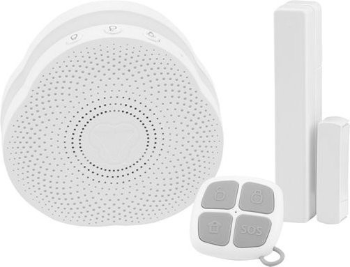 Olympia Secure AS 302 Funk-Alarmanlage für Haus und Mobilheim in Weiß, App-gesteuert und Plug & Play - Bild 1