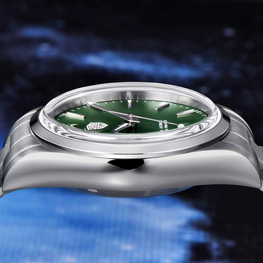 Rollstimi Armbanduhr, Automatik, Edelstahl, Blau, Saphirglas, Herren - Bild 3