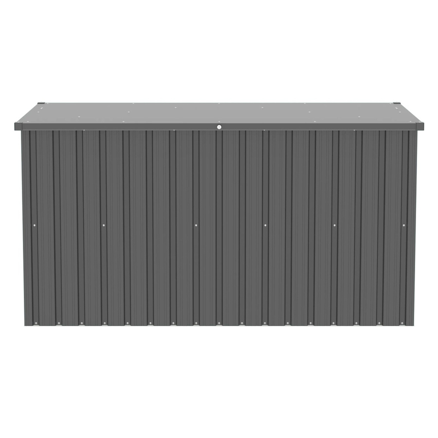Tepro Universalbox Store X-Large aus verzinktem Stahlblech, Farbe: Anthrazit, B/T/H: 184,3 x 93,8 x 90 cm - Bild 2