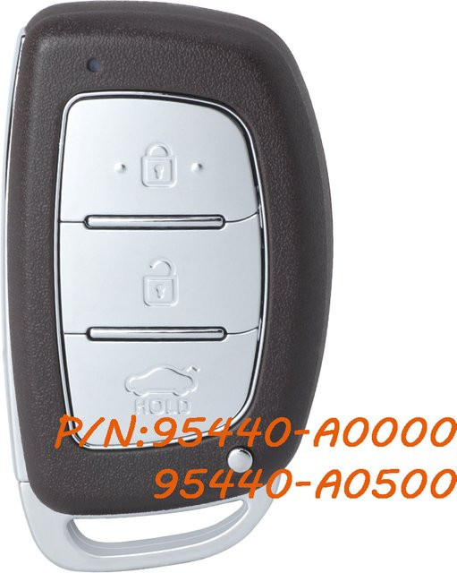 KEYECU Smart Remote Key Fob 95440-A0000 95440-A0500 für Hyundai Creta, 433 MHz, 8A Chip, 3 Tasten, Schwarz - Bild 1