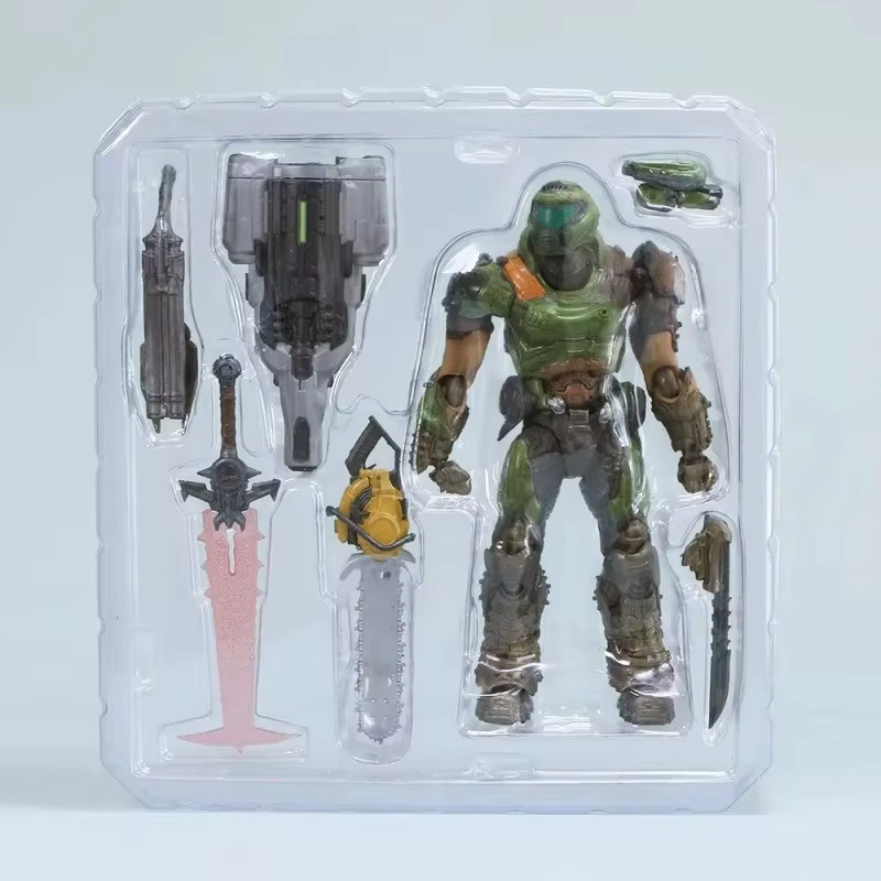 Figma Doom Slayer Eternal Actionfigur, Bewegliches Modell - Bild 4