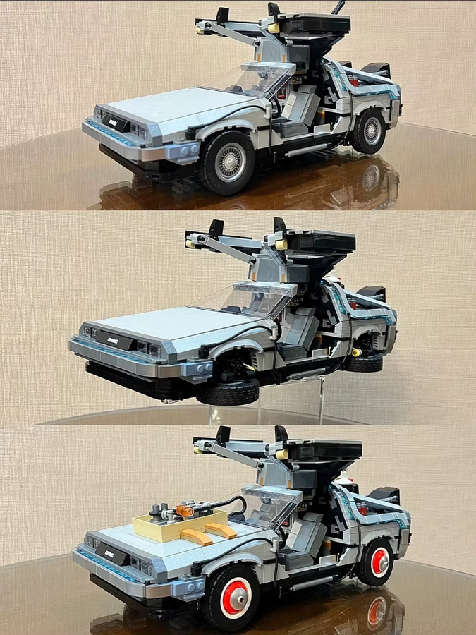 LEGO Zurück in die Zukunft Zeitmaschinen-Modell, Baustein-Set, Fahrzeuge - Bild 5