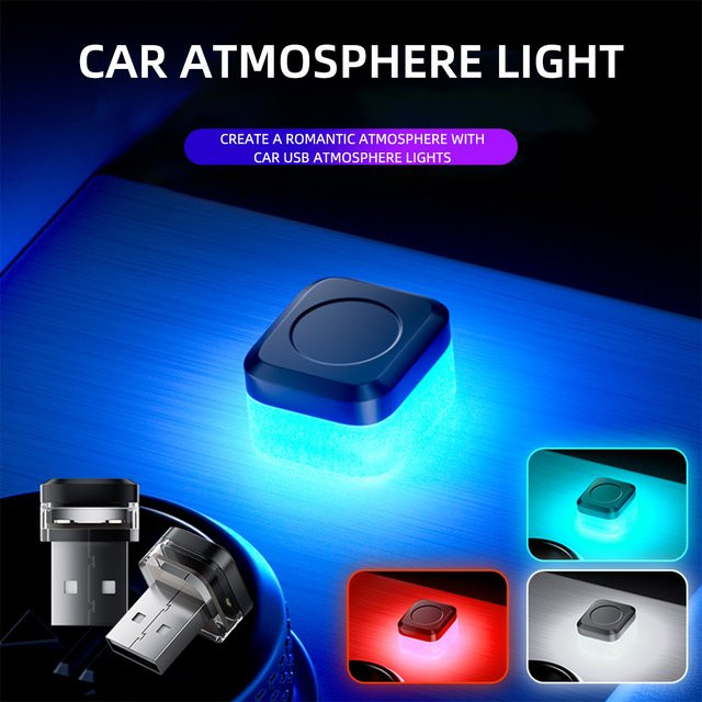 KEVANLY Mini USB LED Auto Licht zur Dekoration und als Notfallbeleuchtung - Bild 1