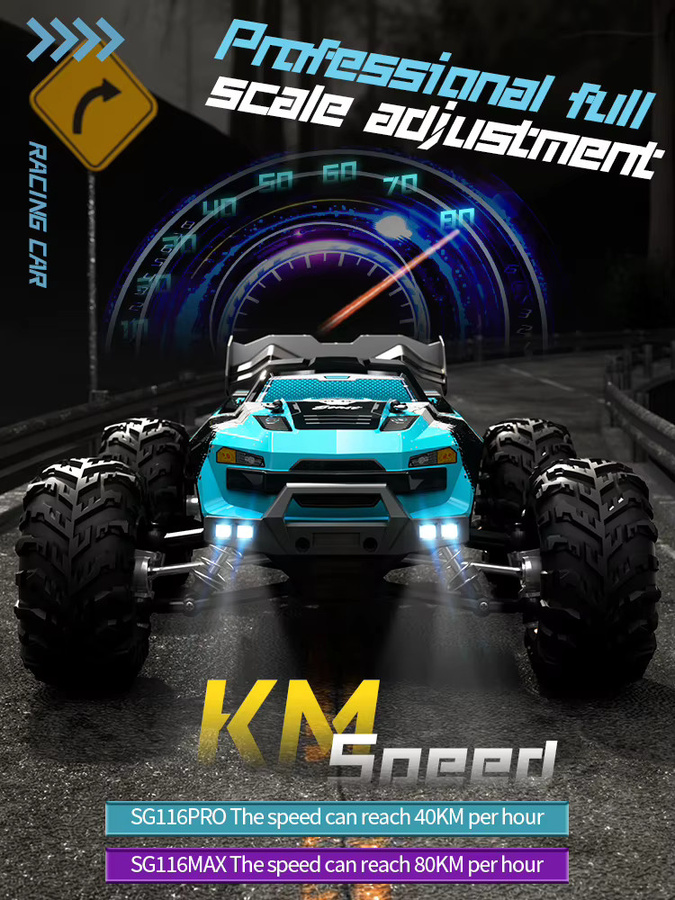ZLL SG116 MAX/PRO RC Auto, 1:16, Offroad Drift Rennauto, 4WD - Bild 2