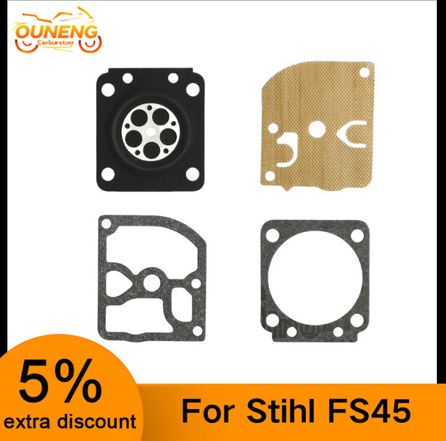 Vergaser-Reparatursatz für Stihl Rasenmäher und Freischneider passend für FS85 FS75 FS36 FS40 FS44 FS45 FS55 FS75 KM55 FS80 RB-85 mit Zama C1Q - Bild 1