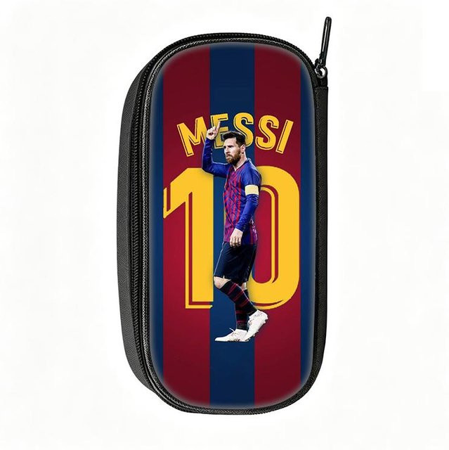 Var Vogue Federmäppchen Messi Muster Stifteetui aus Polyester in Multicolour - Bild 1