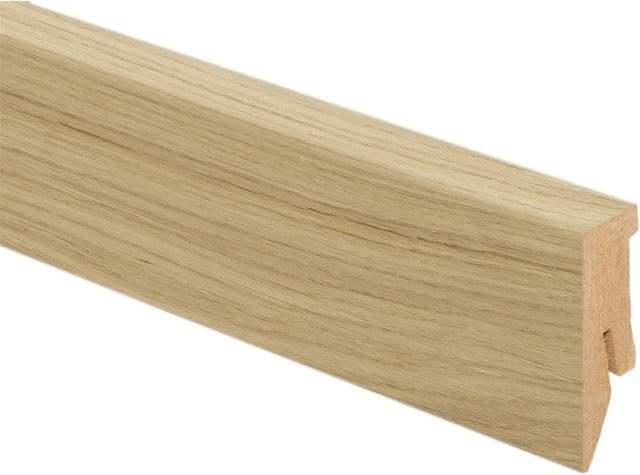 Kaindl Sockelleiste Cordoba Eiche Braun mit Kabelkanal aus MDF - Bild 1