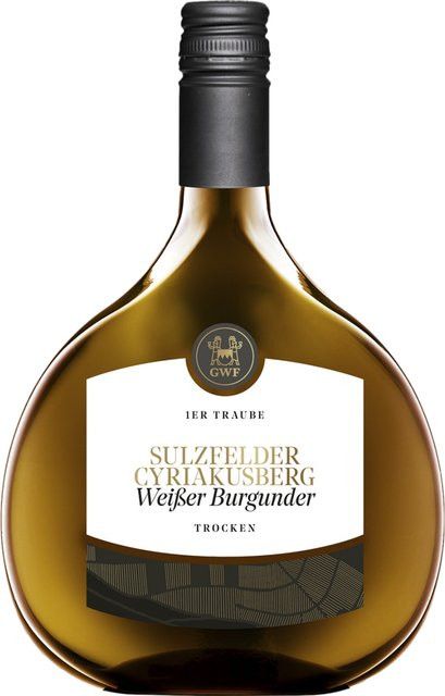 Sulzfelder Cyriakusberg Weißburgunder, Weißwein, Franken, trocken, 2022, 0,75 l - Bild 1