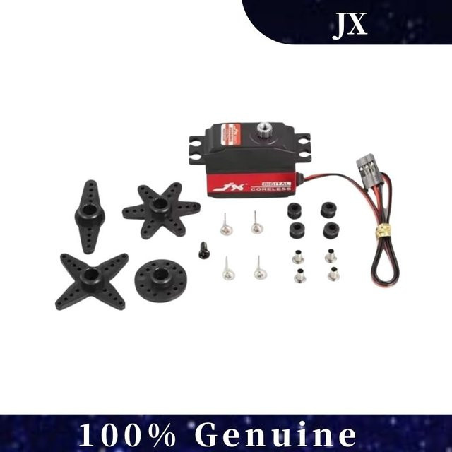 JX Servo PDI-2506MG, digitales kernloses Metallgetriebe-Servo, Schwarz - Bild 1