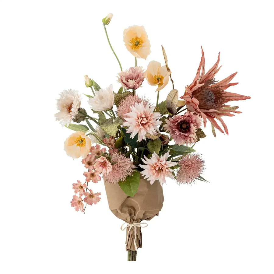 Bloomingville Kunstblumenstrauß Dust Bouquet in Rosa - Bild 1