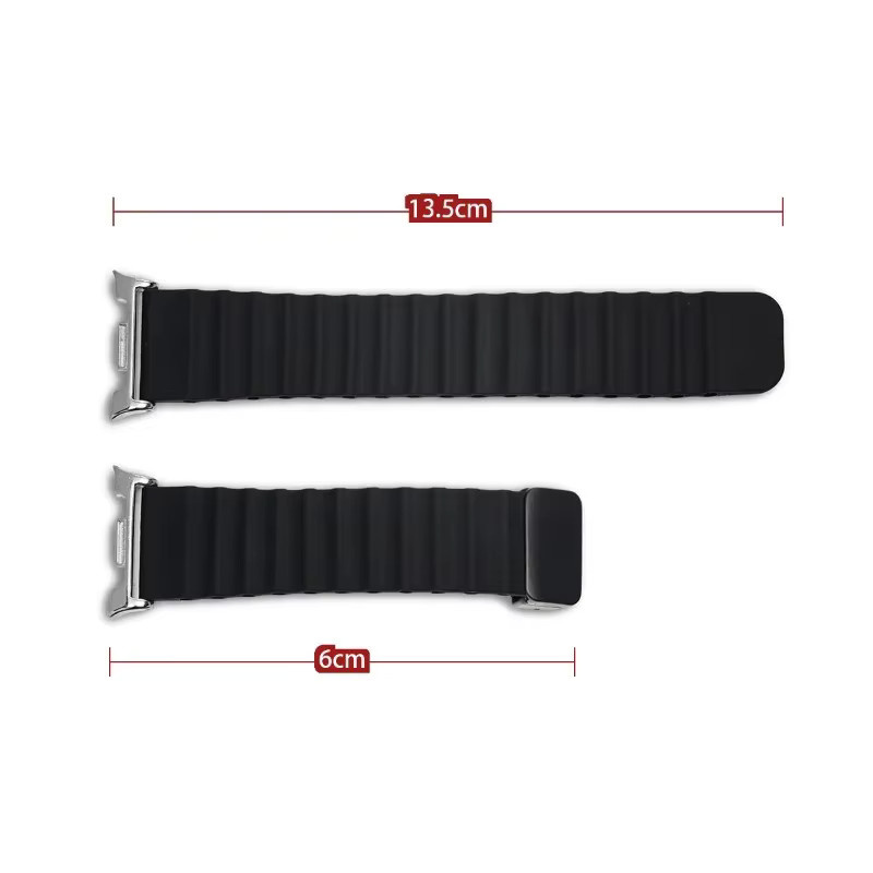 CAOWTAN Uhrenarmband Silikon, Samsung Galaxy Watch 8/8Classic/Ultra 47mm, Unisex - Bild 3