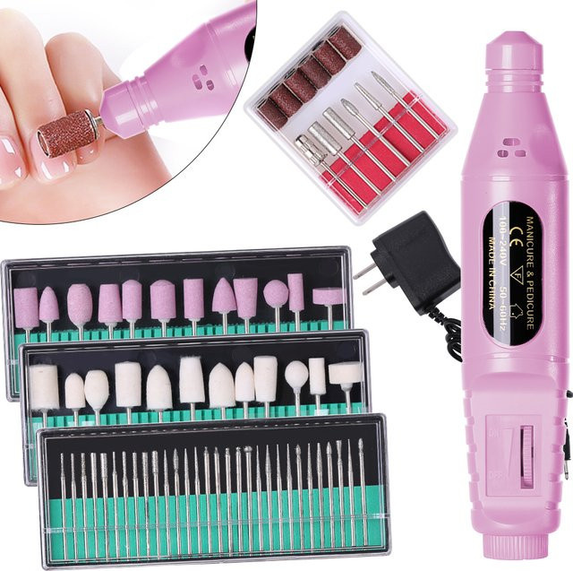 YIKOOLIN Elektrisches Nagelbohrer-Set, 6-in-1, Unisex - Bild 1