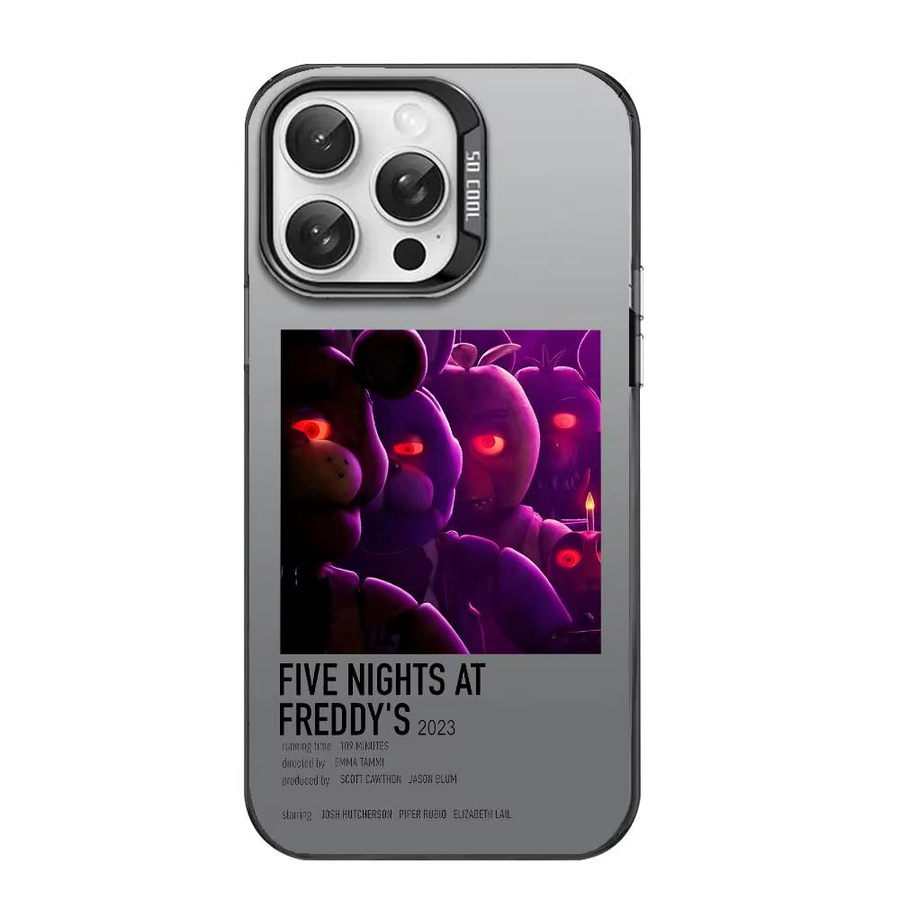 Five Nights At Freddy's Handyhülle für iPhone 17 16 15 14 13 12 Pro Max Plus mit buntem Farbverlauf und weicher TPU-Rückseite in Multicolour - Bild 5