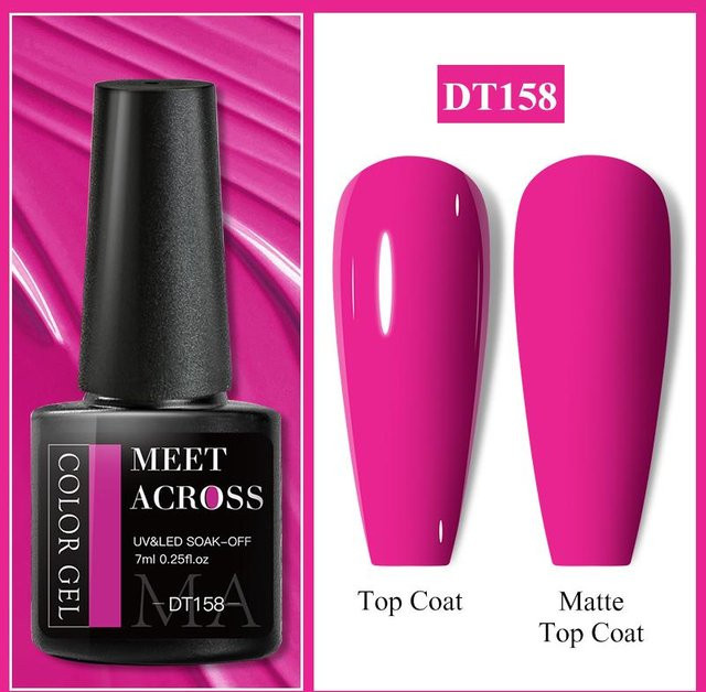 Meet Across Nagellack, Gelb, 7 ml - Bild 1