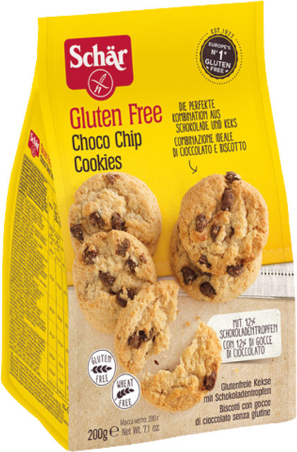 Schär Choco Chip Cookies glutenfrei 100 g - Bild 1