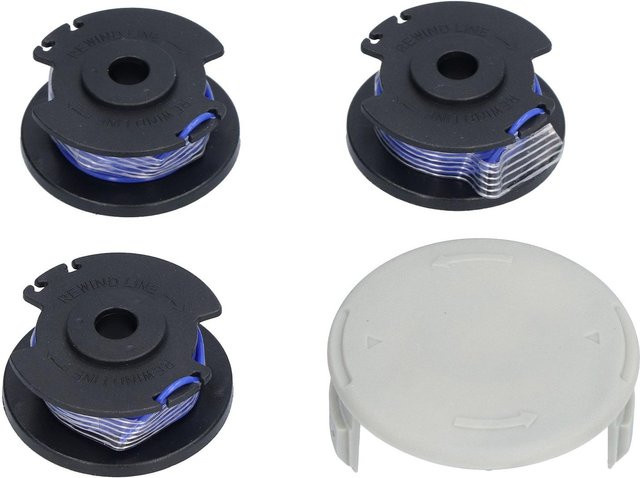 Kkmoon Trimmerfaden-Spulenkappen-Set als Ersatzteil für Ryobi One Plus AC14RL3A 18 V, 24 V, 40 V aus ABS-Kunststoff, 0,065 Zoll - Bild 1