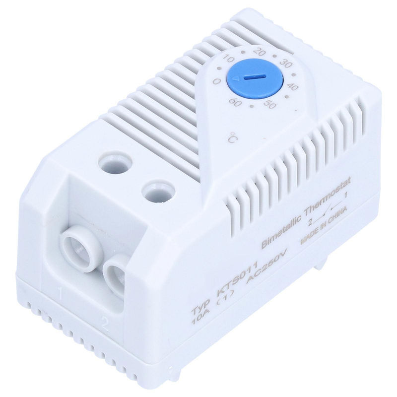 TOMTOP JMS KTO 011 Mechanischer Bimetall-Temperaturregler in Weiß, einstellbar von 0 bis 60 Grad C oder 0 bis 140 Grad F - Bild 2