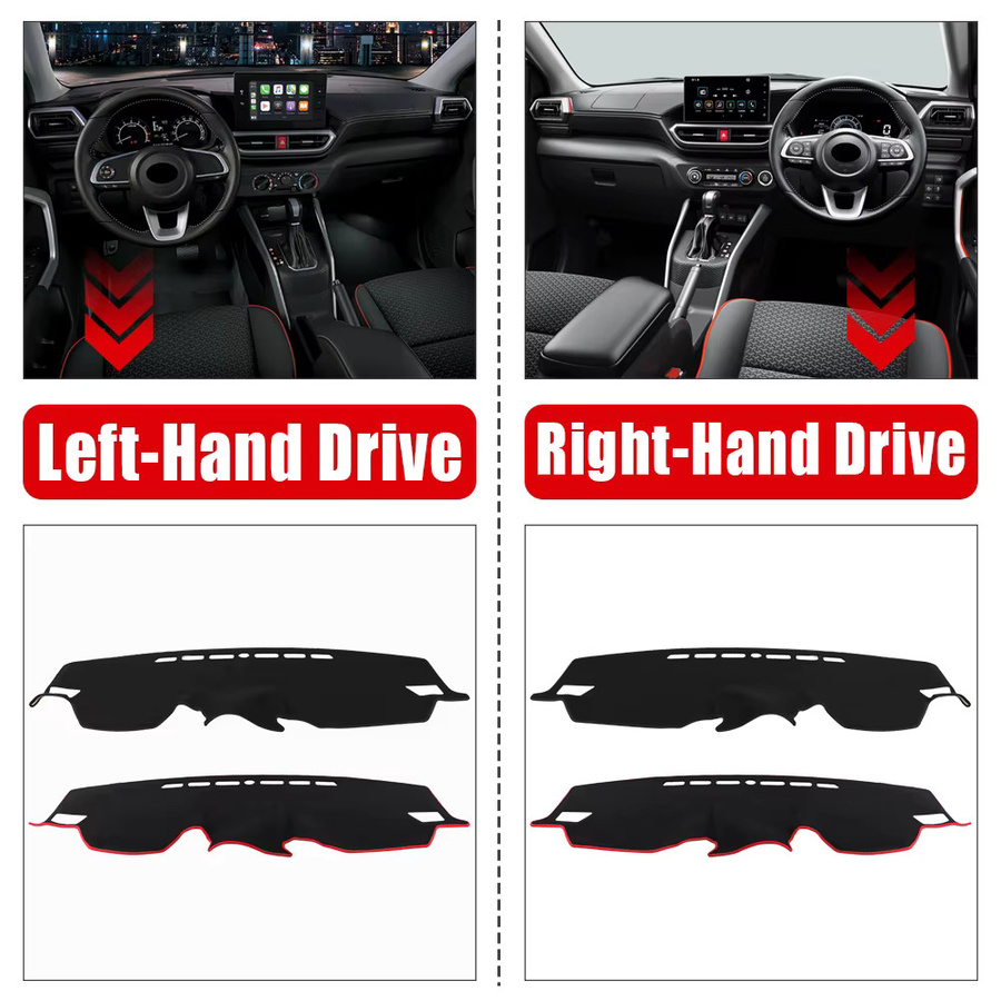 YaLumei Auto Dashboard Abdeckung Matte in Schwarz für Toyota Raize und Daihatsu Rocky A200 UV-Schutz Zubehör - Bild 2