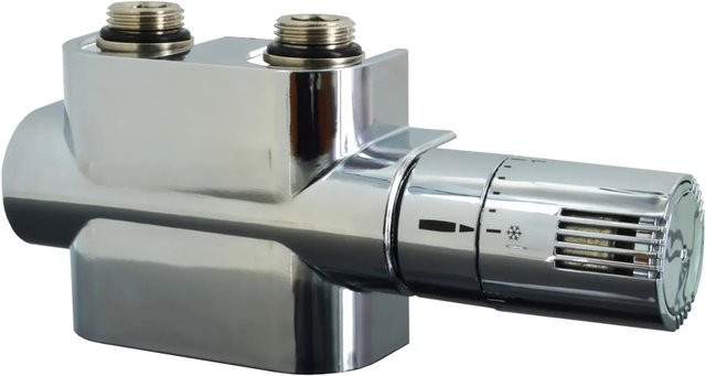 Ximax Mittenanschlussgarnitur Multiblock-Set Universal in Chrom, B/T/H: 5 x 19 x 5 cm - Bild 1