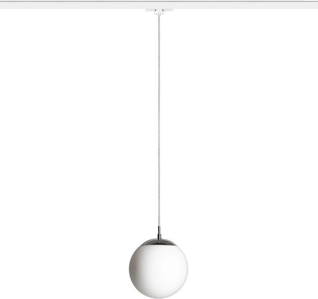 Rendl Deckenleuchte Luna 20 in Chrom und Weiß mit Opalglas, 11 W - Bild 1