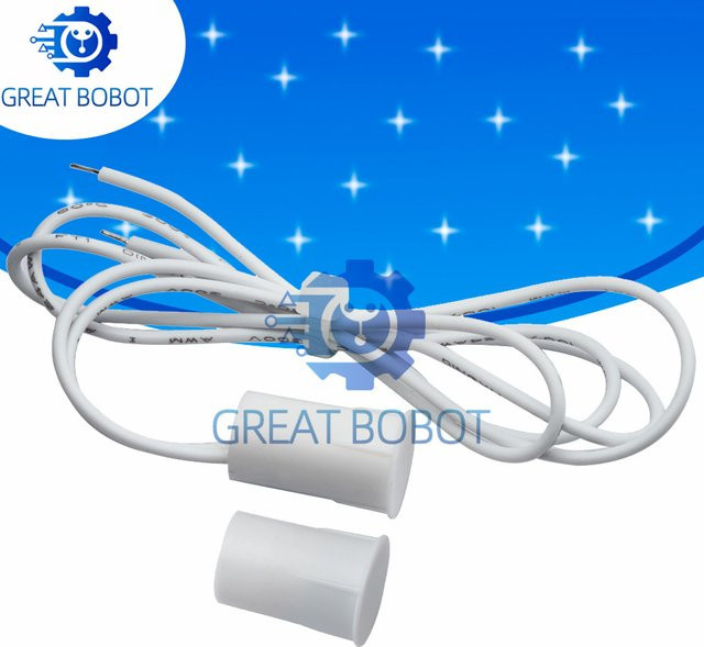 Baishundianzi BS 1 Paar RC – 33 Magnetschalter für Einbaustüren, Türmagnet-Alarmmelder-Sensor für deine Sicherheit zu Hause, 100 V DC, 300 mA, MC – 33 - Bild 1