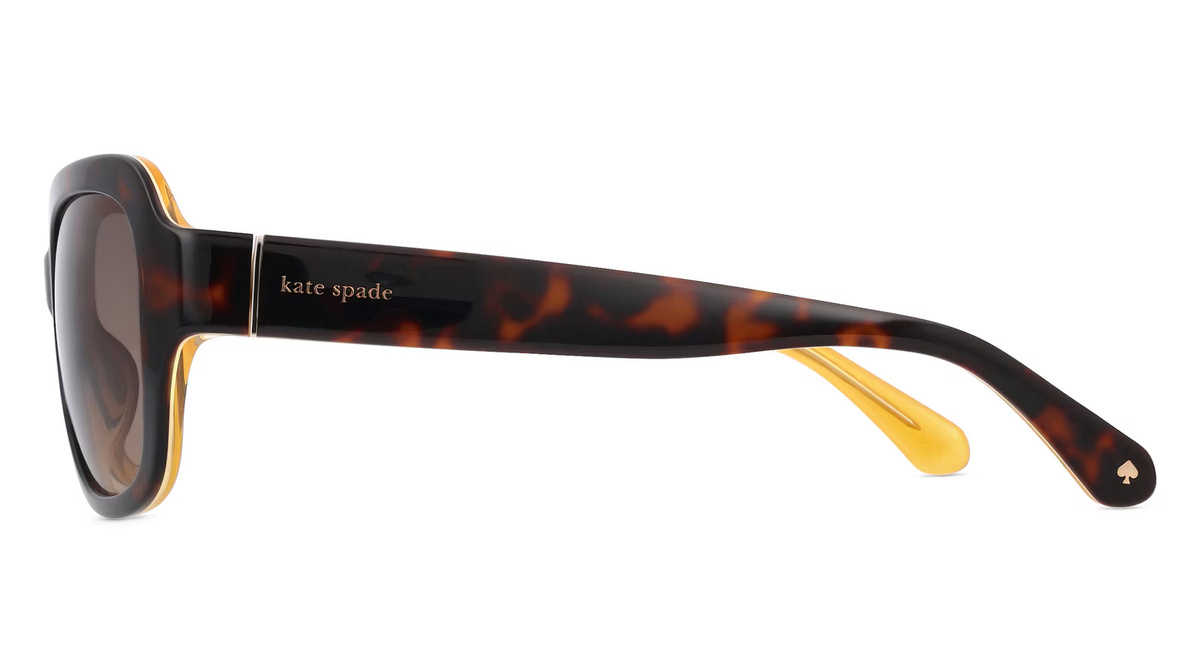 Kate Spade LAYNE/S Sonnenbrille Butterfly, Vollrand, Acetat, braun, Damen - Bild 2