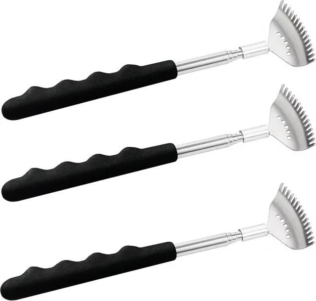 FODRK Rückenkratzer, Teleskop, Edelstahl, Unisex - Bild 1