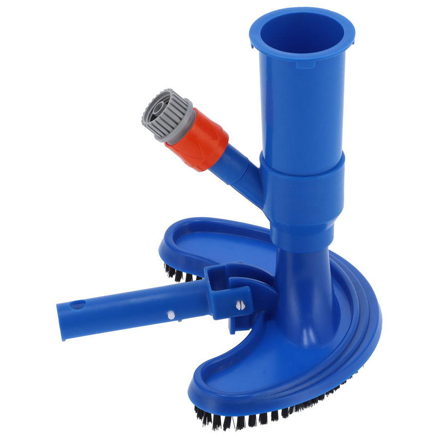 Lixada Poolreiniger Jet Vacuum mit Bürstenstange für Schwimmbad, Teich und Springbrunnen in Blau - Bild 2