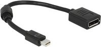 Delock Mini-DisplayPort auf DisplayPort 1.4 Adapter in Schwarz für 8K Auflösung - Bild 2
