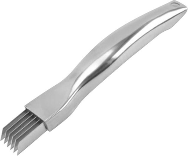Binchi Outdoor Equipment Multifunktionaler Gemüseslicer aus Edelstahl in Grau - Bild 1