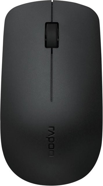 Rapoo M20 Plus Kabellose optische Maus in Schwarz - Bild 1