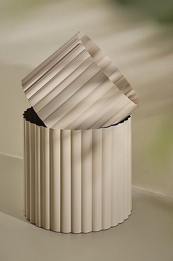 WILL Outdoor-Topf im 2er-Pack aus Stahl in Beige, B/T/H: 45 x 40 x 40 cm - Bild 1