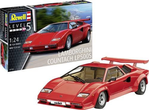 Revell Lamborghini Countach LP500S, Automodell Bausatz, 1:24 - Bild 1