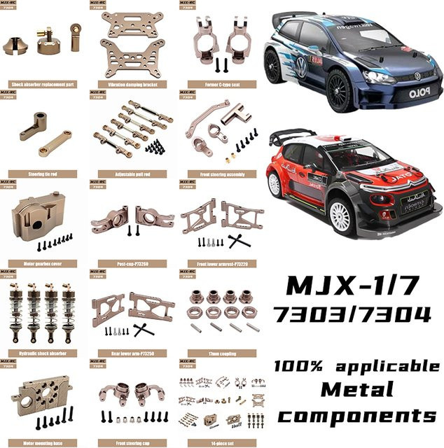 YIEN RC-Auto Ersatzteile, Metallversion, Grau - Bild 1