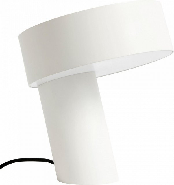 HAY Slant Tischleuchte in Weiß aus Aluminium mit dimmbarer LED und E27 Fassung - Bild 1