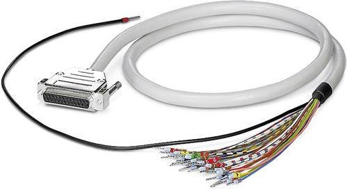 Phoenix Contact SPS-Verbindungsleitung CABLE-D-50SUB/F/OE/0,25/S/1,0M 2926302, grau - Bild 1