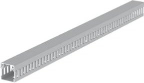 Unex Verdrahtungskanal aus Kunststoff in Grau RAL7035 B/H: 3,0 x 3,0 cm - Bild 1