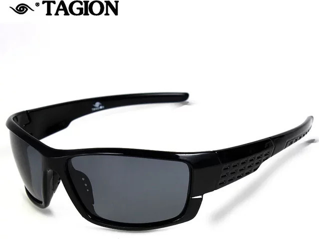 TAGION Sonnenbrille, Vollrand, Schwarz, Herren, polarisiert - Bild 1
