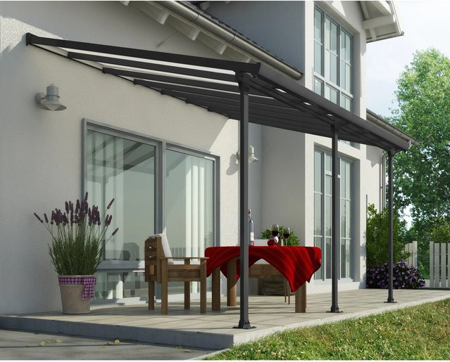 Palram Canopia Terrassenüberdachung Feria Anthrazit B: 400 cm, T: 420 cm - Bild 1