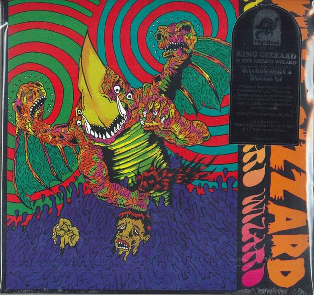 King Gizzard & the Lizard Wizard - Willoughby's Beach LP Schallplatte, Flightless Records, Blue/Multicolour, Rock, 2018 - Bild 1