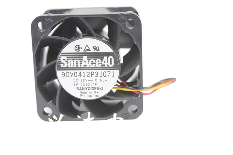 SXDOOL Violent Lüfter 4028 Schwarz 12 V 0,6 A 9GV0412J301 9GV0412P3J071 - Bild 2