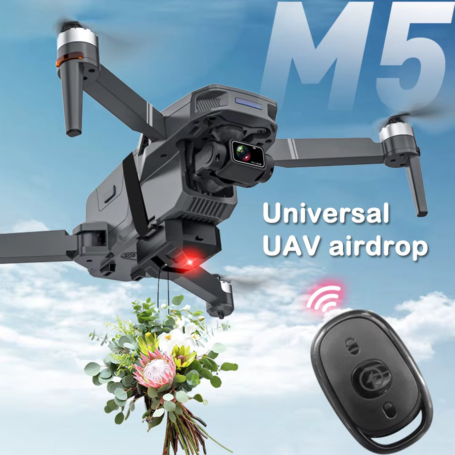 Universal Drone Air Dropper Werfer System mit 2,4 GHz Fernbedienung für allgemeine Nutzlast in Schwarz - Bild 2