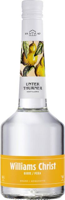 Unterthurner Williams Christ Birne Classic Fruchtbrand, Italien, 39% Vol., 0,7 l - Bild 1