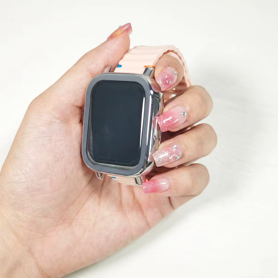 Geekthink Uhrenarmband Silikon, Wellenmuster, Redmi Watch 5 Active/Lite - Bild 1