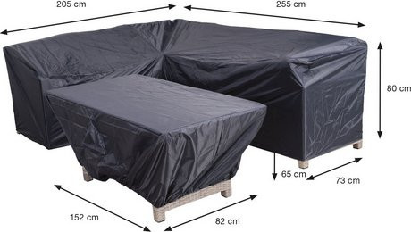 GARDEN IMPRESSIONS Schutzhülle Coverit für Lounge Blue Bird in Schwarz - Bild 1