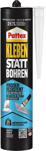 Pattex Montagekleber Kleben statt Bohren Weiß 450 g - Bild 1
